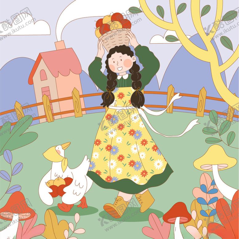 编号：51077604081447514628【酷图网】源文件下载-卡通农场