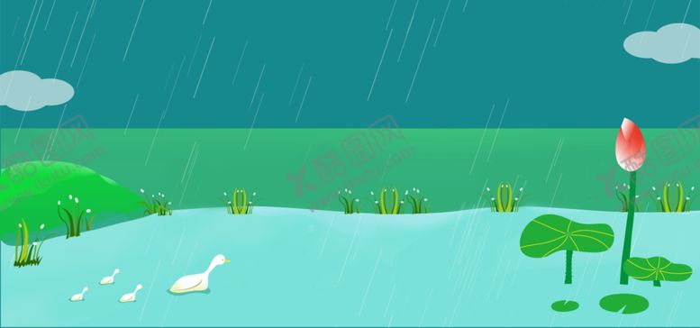 编号：93220609291611179539【酷图网】源文件下载-国画荷花