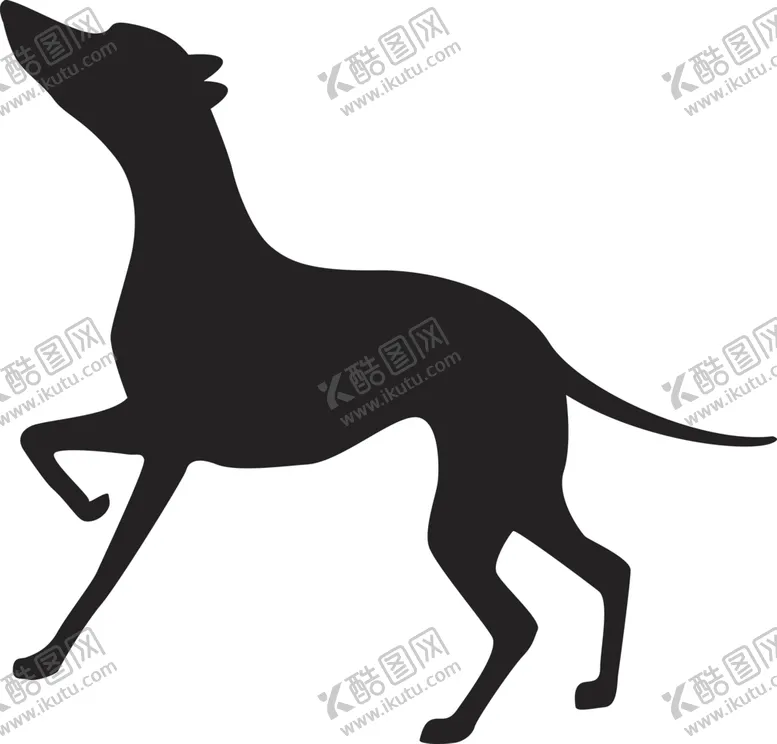 编号：23255404102144403064【酷图网】源文件下载-狗剪影