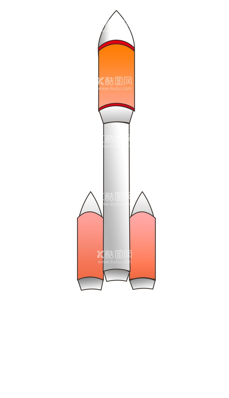编号：53583401250939125230【酷图网】源文件下载-航天火箭发射图标扁平元素
