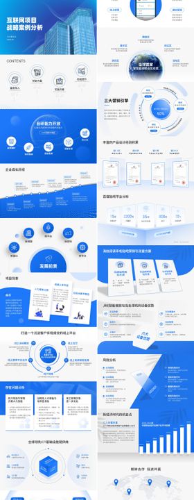 互联网项目可视化方案PPT