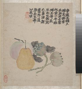 花鸟图国画图案