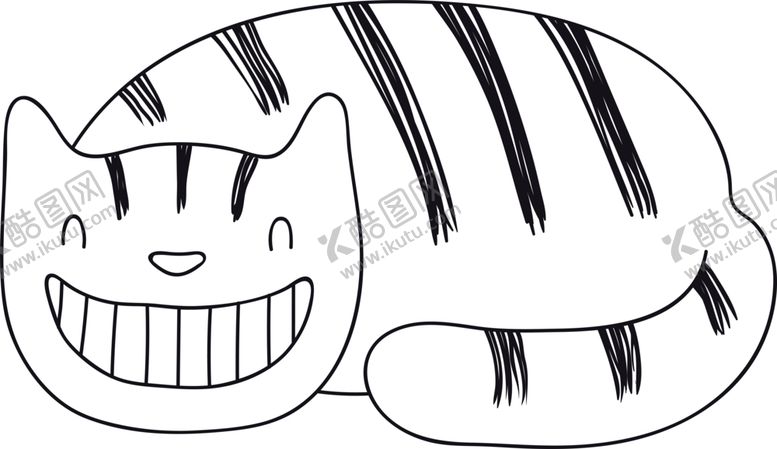 编号：68839810070430569412【酷图网】源文件下载-手绘卡通猫