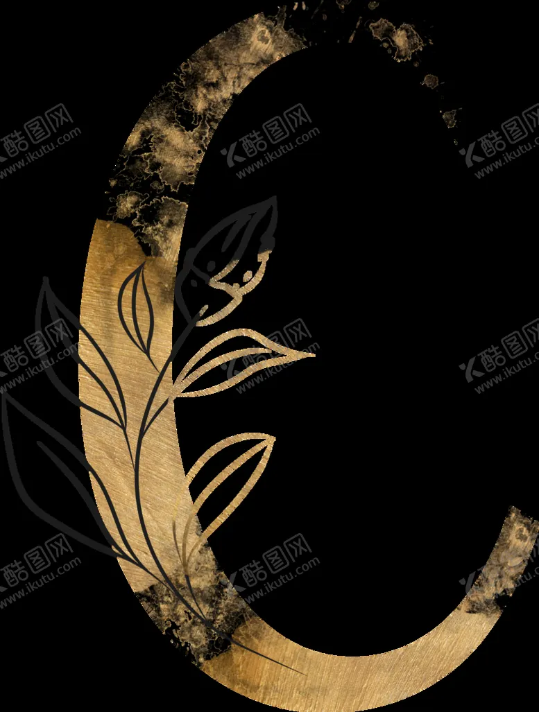 编号：34578911031106143895【酷图网】源文件下载-黑 黄金 英文