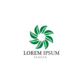 花朵图标形logoVI设计LOGO设计