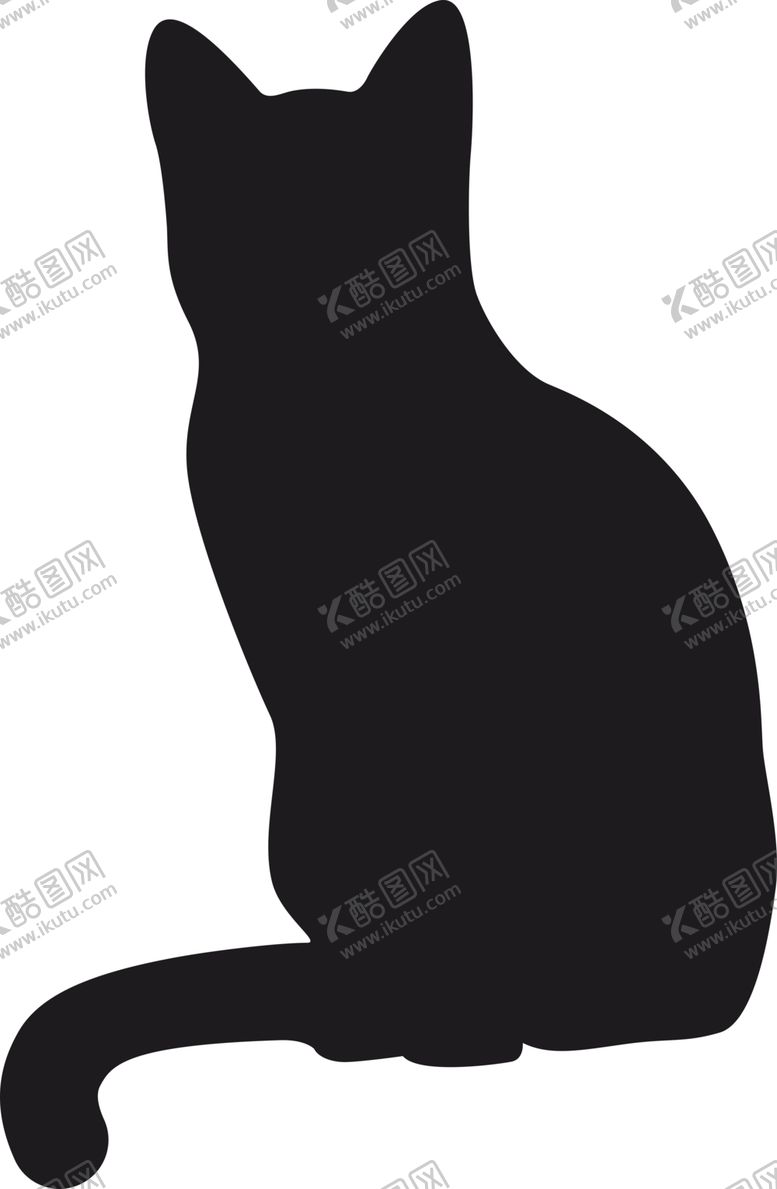 编号：91702704290105465139【酷图网】源文件下载-动物剪影