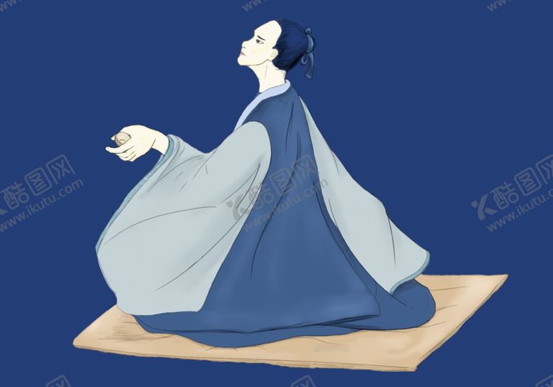 编号：91113906160627435595【酷图网】源文件下载-人物插画喝酒酒类古风