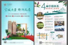 公园社区地产宣传画面