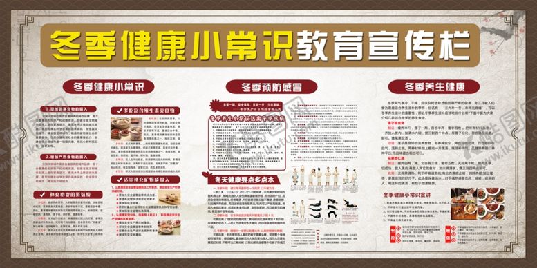编号：32588801142253412077【酷图网】源文件下载-中医养生文化展板
