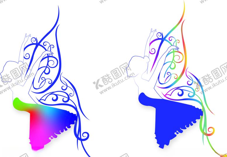 编号：32963507050806375340【酷图网】源文件下载-蝴蝶拟人AI彩色素材