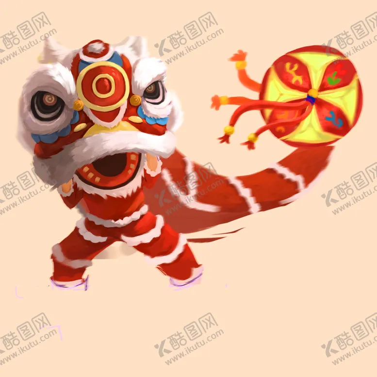 编号：39711010220539503044【酷图网】源文件下载-舞狮