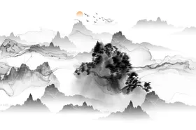 水墨山水
