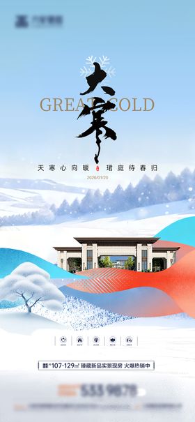 小雪小寒海报
