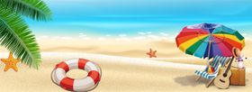 夏季清新促销海报banner