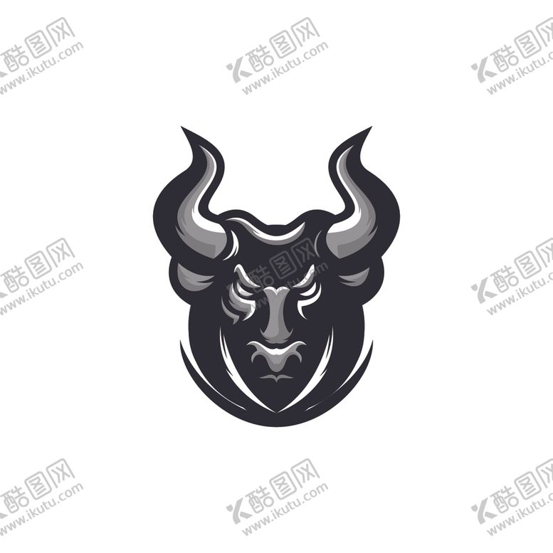 编号：28646910250845549361【酷图网】源文件下载-牛头标志