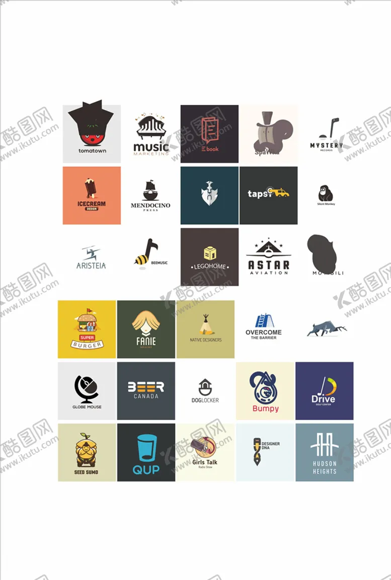 编号：52613807020625329686【酷图网】源文件下载-logo设计合集