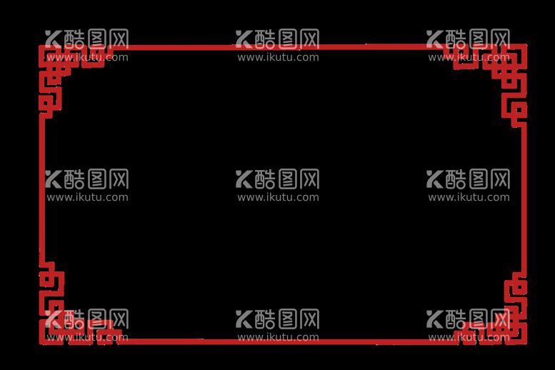 编号：54752511121028244618【酷图网】源文件下载-中式边框