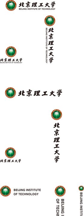 大学标志标识图标装饰素材
