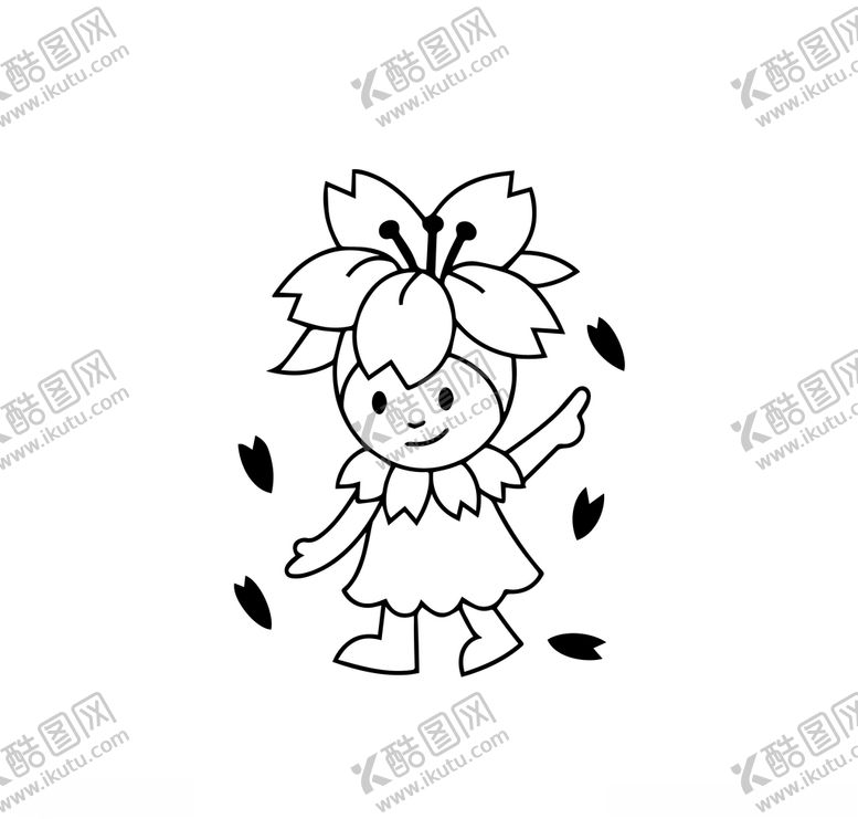 编号：68474607030144327169【酷图网】源文件下载-花仙子