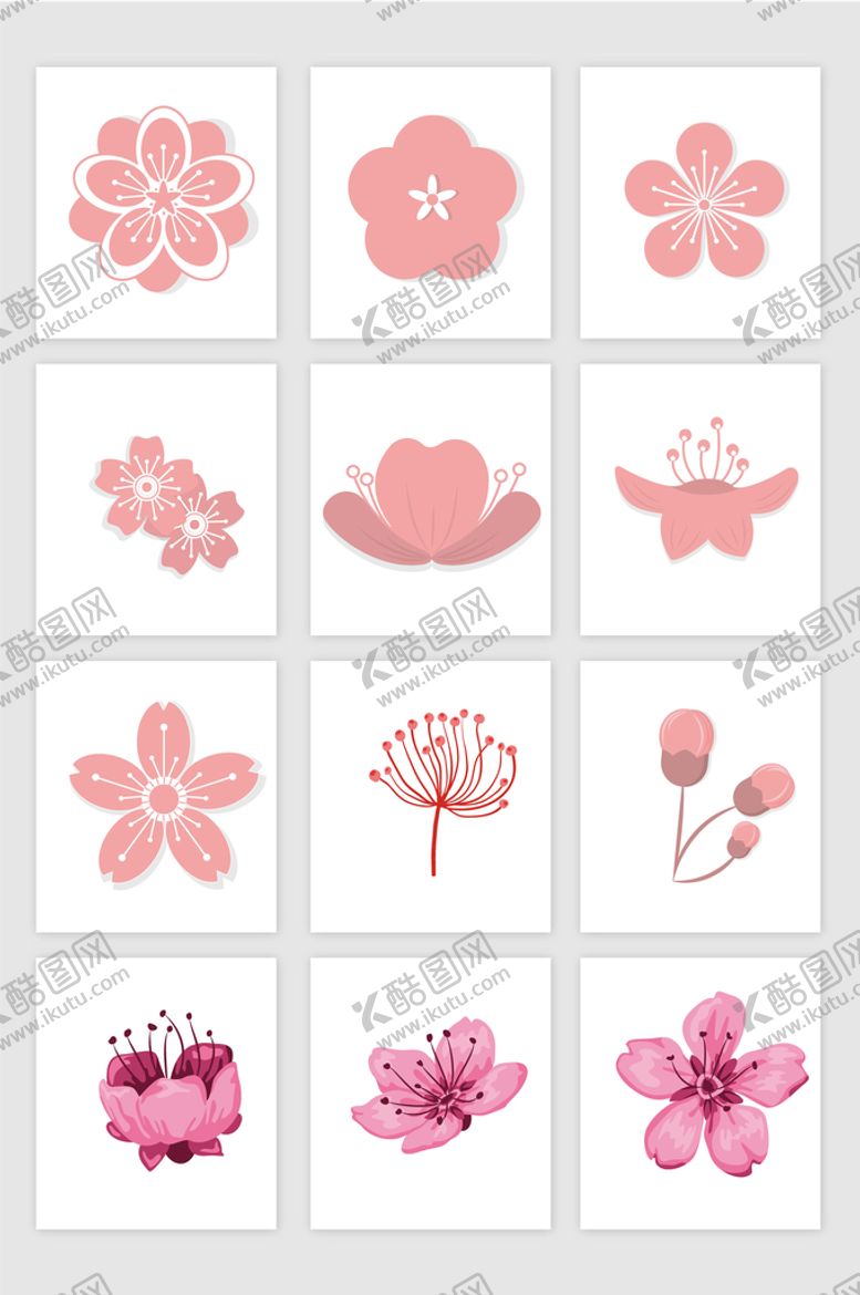 编号：56390409190301053518【酷图网】源文件下载-桃花樱花