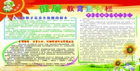 健康教育宣传栏