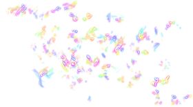 魔幻炫光绚丽彩色光晕高清免抠