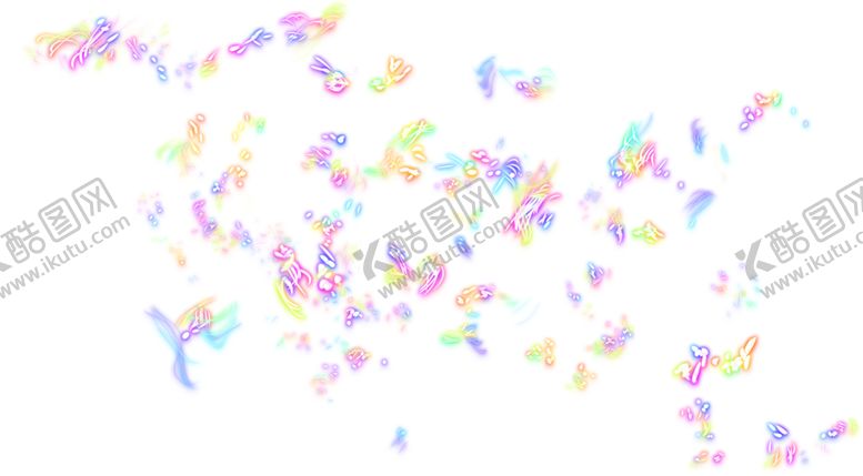 编号：83484507031028597074【酷图网】源文件下载-魔幻炫光绚丽彩色光晕高清免抠