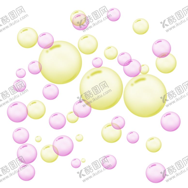 编号：56464410011935183901【酷图网】源文件下载-七彩泡泡