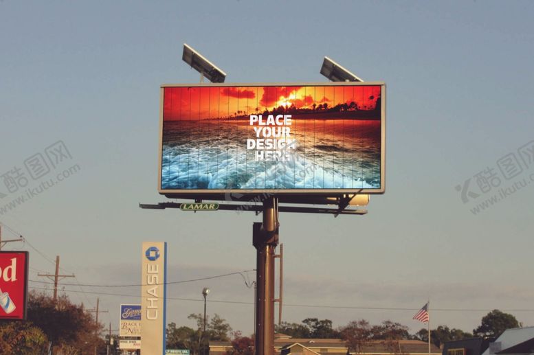 编号：67014009161536124597【酷图网】源文件下载-户外大型广告牌样机