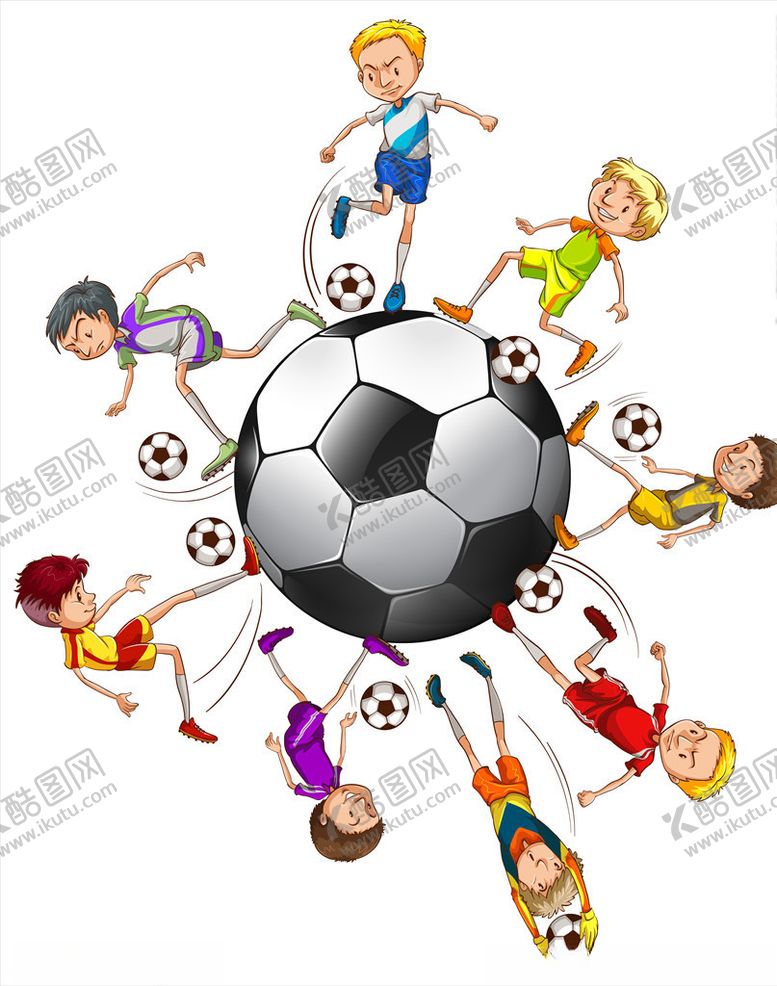 编号：62204109100003132760【酷图网】源文件下载-儿童足球