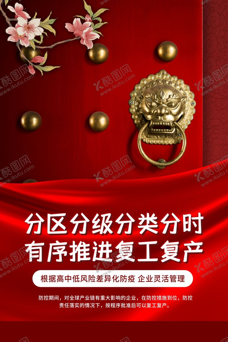 编号：21458609191633509139【酷图网】源文件下载-复工返工公益宣传海报