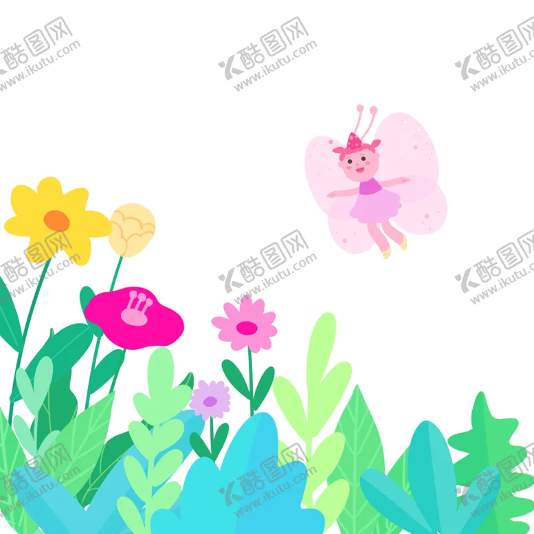 编号：31836101270840225591【酷图网】源文件下载-蜜蜂仙子采蜜