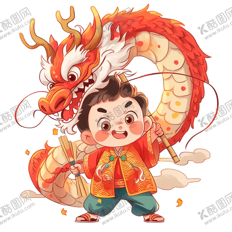 编号：24899112101710368758【酷图网】源文件下载-龙年