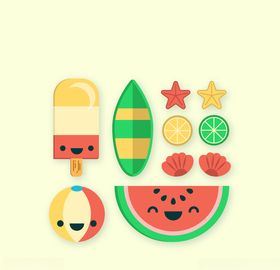 夏日元素