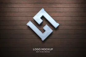 LOGO样机商标展示质感商务