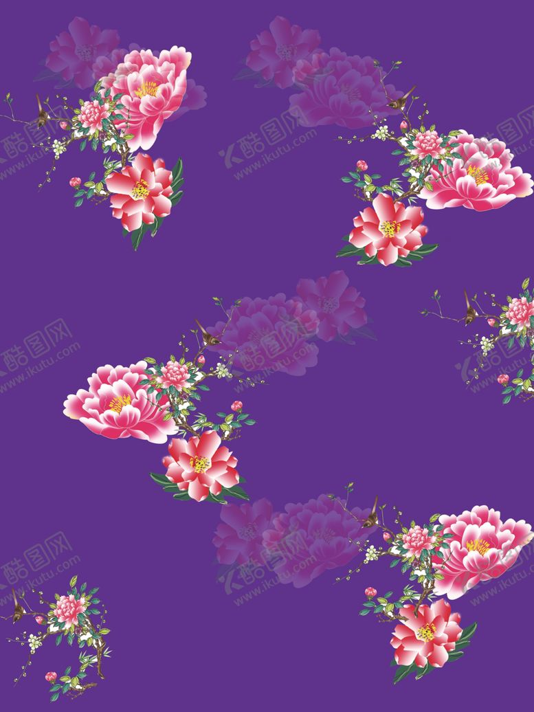 编号：60070906162327304327【酷图网】源文件下载-数码印花服装花型女装