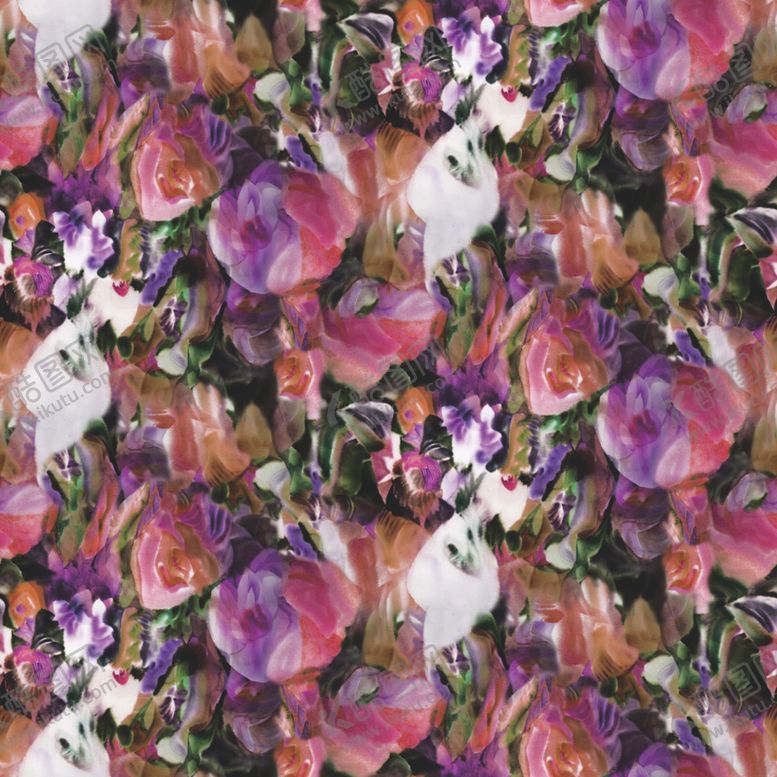 编号：66375409250720181699【酷图网】源文件下载-抽象男装花