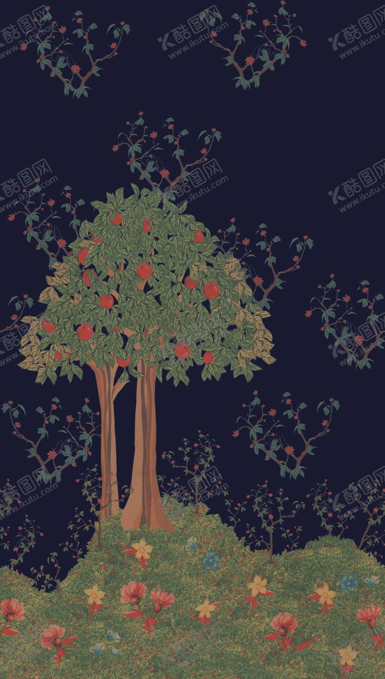 编号：63328407022205264174【酷图网】源文件下载-大牌定位花