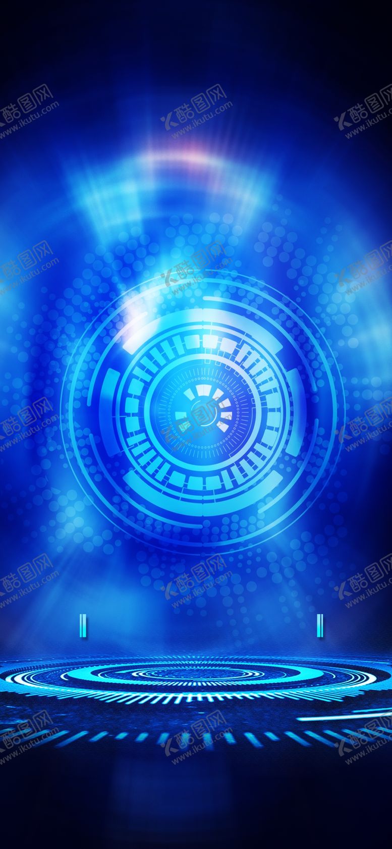 编号：67884810210741427428【酷图网】源文件下载-科技背景