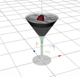 C4D模型洋酒鸡尾酒调酒器