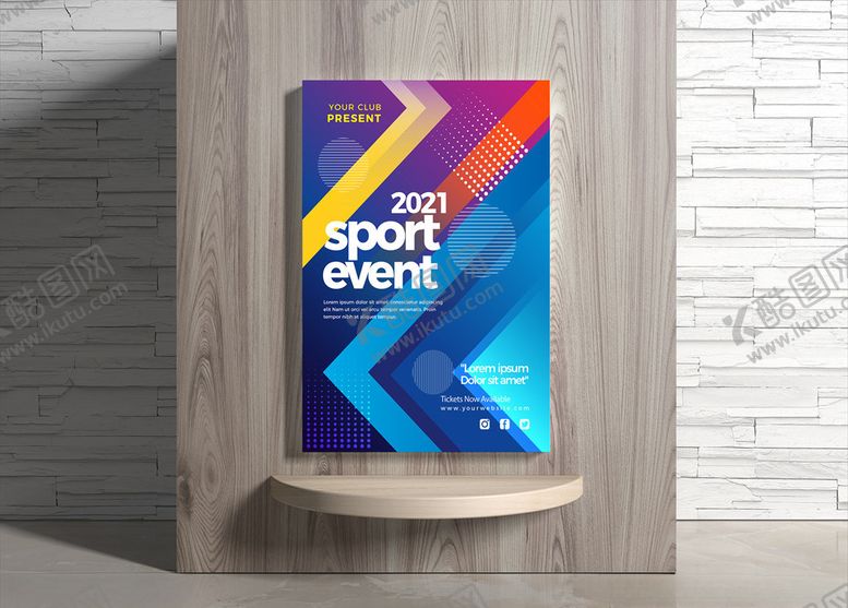 编号：91580010130256279879【酷图网】源文件下载-运动海报