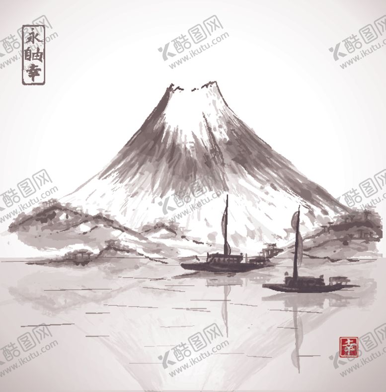 编号：33284507061410271587【酷图网】源文件下载-山水画