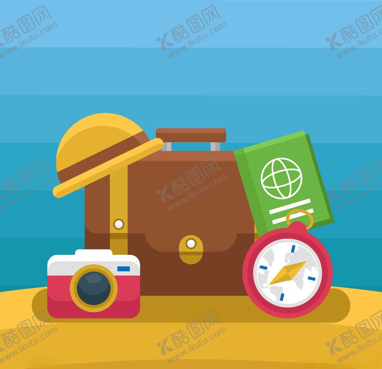编号：55471106172257243768【酷图网】源文件下载-旅行元素