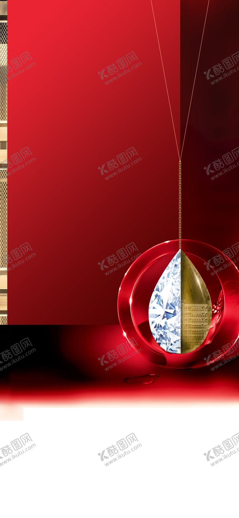 编号：26426503310807151984【酷图网】源文件下载-红金背景