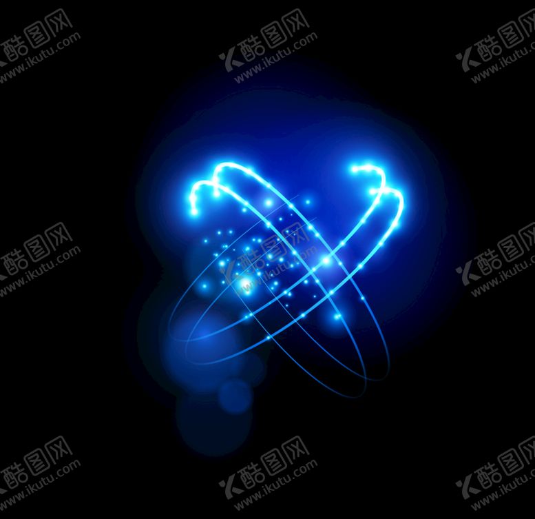 编号：95300205101640496912【酷图网】源文件下载-蓝色流动炫光