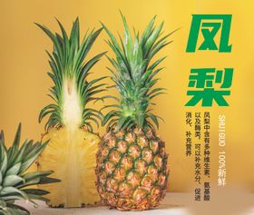 卡通凤梨