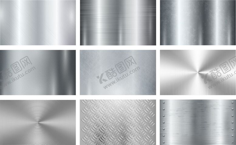 编号：80876311020814349343【酷图网】源文件下载-银色金属背景