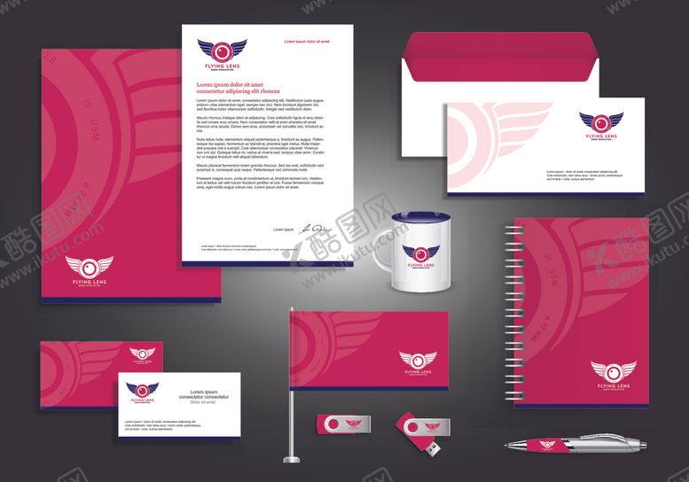 编号：17883810281943192763【酷图网】源文件下载-企业vi设计