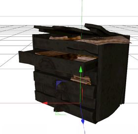 C4D模型柜子