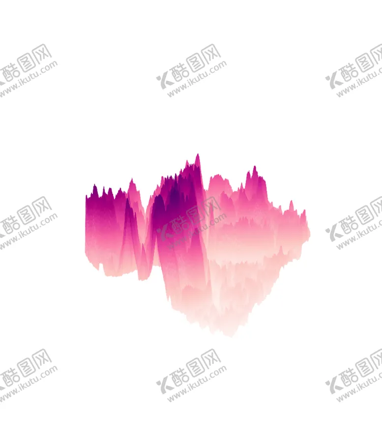 编号：67260003281414594464【酷图网】源文件下载-抽象山峰
